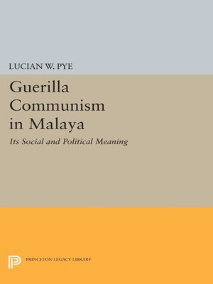 cover image of Guerilla Communism in Malaya